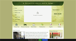 Desktop Screenshot of ilpassettorome.com