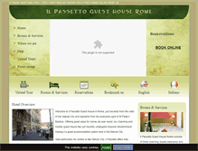 Tablet Screenshot of ilpassettorome.com